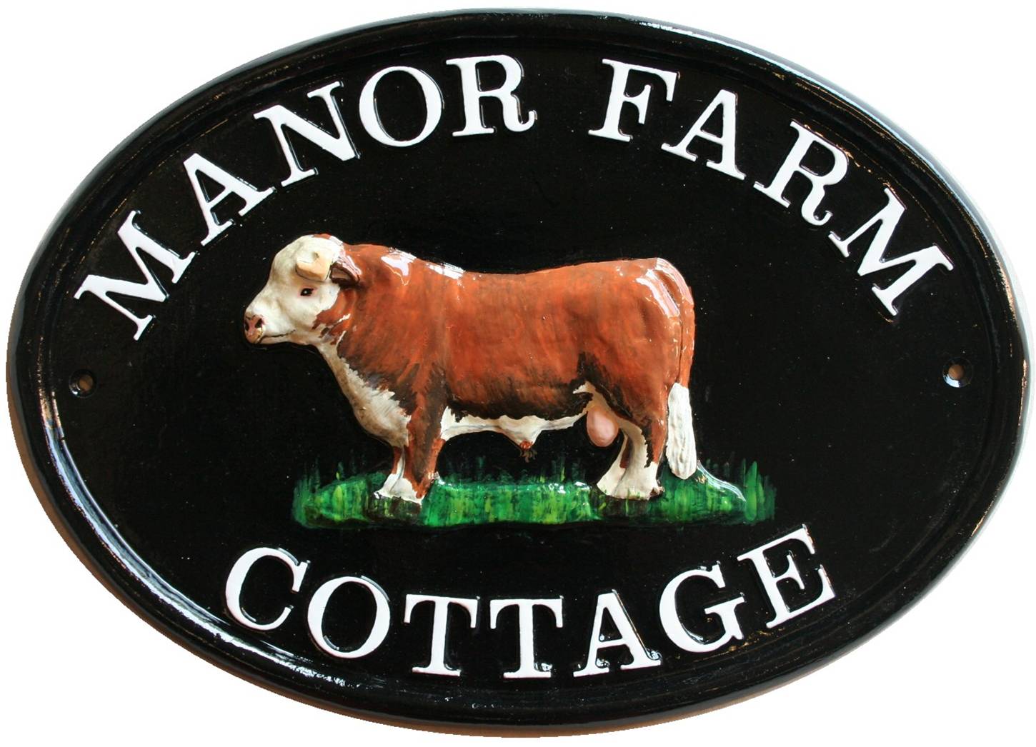 MANOR FARM BULL HOUSE SIGN